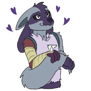 Sticker 💜 Lucas the Lucario