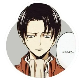 Sticker 👋 Levi Ackerman