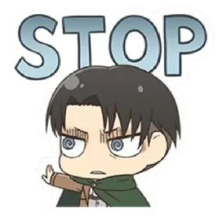 Sticker ✋ Levi Ackerman