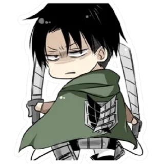 Sticker 😑 Levi Ackerman