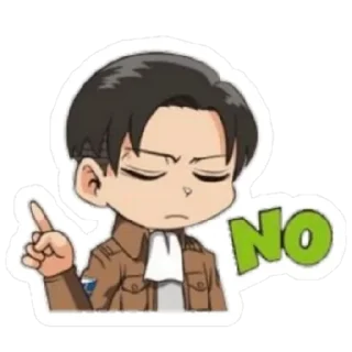 Sticker 👎 Levi Ackerman