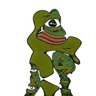 Sticker 😕 Neuropepe