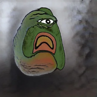 Sticker 😟 Neuropepe