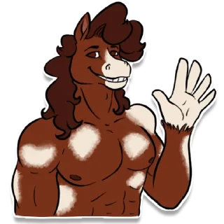 Video sticker 👋 Hedwyn Horse