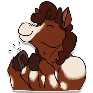 Sticker 😊 Hedwyn Horse