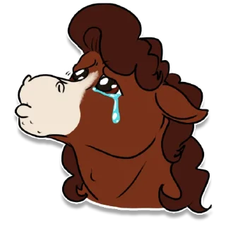 Sticker 😢 Hedwyn Horse