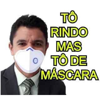 Sticker 😷 Casca do alho