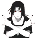 Sticker 😊 itachi uchiha .saku