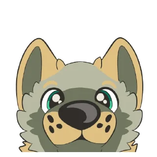 Sticker 😄 Broiz the Wolf