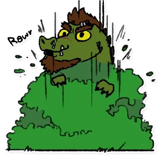 Video sticker ⛅ Alex The Croc