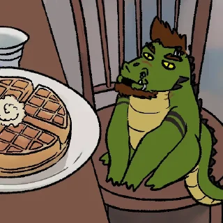 Sticker 🥞 Alex The Croc