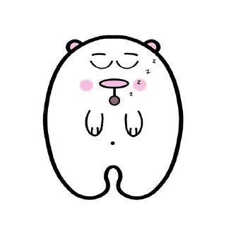 Sticker 😴 Mr.Bear