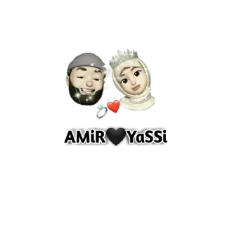 Sticker 🖤 Amir🖤yassi