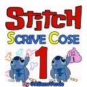 Sticker 🐨 Stitch scrive cose