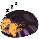 Sticker 😴 zazush_dragon