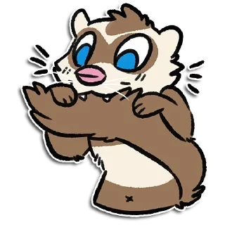 Sticker 🤗 Jarviferret