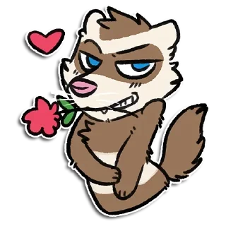 Sticker ❤ Jarviferret