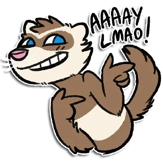 Sticker 👍 Jarviferret