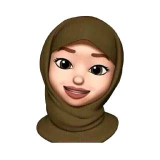 Sticker 🧕 @zayniddenovna 🥰| Hijab :: @fStikBot