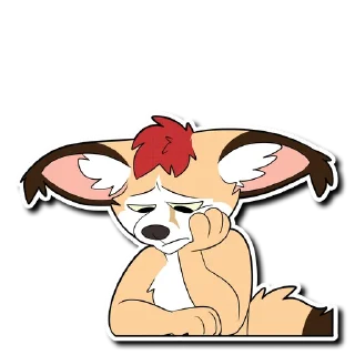 Video sticker 😔 Caracal