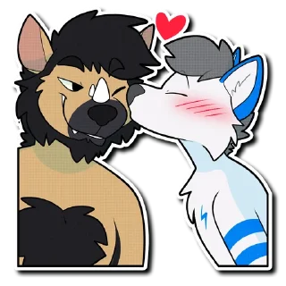 Sticker 💋 Arctic & Lee