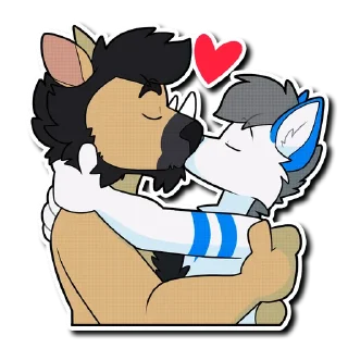 Sticker ❤️ Arctic & Lee