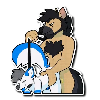 Sticker 💦 Arctic & Lee