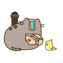 Sticker 🤖 Pusheen Overwatch by Eckru