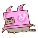 Sticker 🎮 Pusheen Overwatch by Eckru