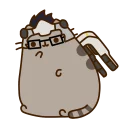 Sticker 🦍 Pusheen Overwatch by Eckru