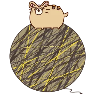 Sticker 🐹 Pusheen Overwatch by Eckru