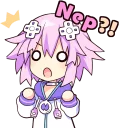 Sticker 😲 Nep-Nep Stickers "Neptune" :: @line_stickers