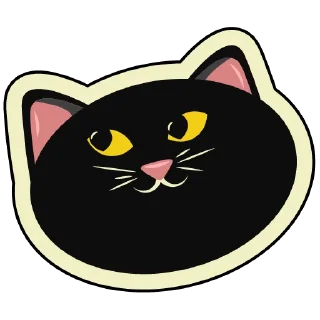 Sticker 🥴 playful cat