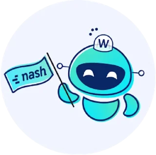 Sticker 🤖 We Are Nash ❤️