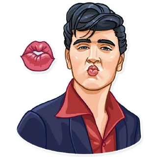 Video sticker 😘 Elvis Presley