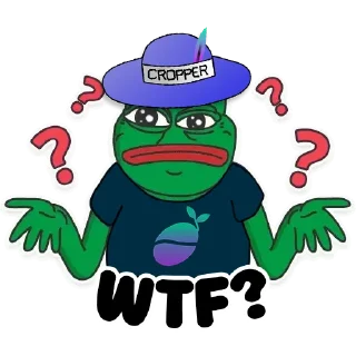 Sticker 🤨 Cropper Pepe