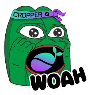 Sticker 😱 Cropper Pepe