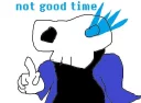 Sticker 😔 Sans