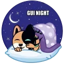 Video sticker 🌖 GUI_INU STICKERS