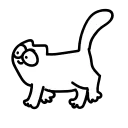 Video sticker 🐈 Simons Cat @IMG2D