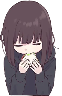 Video sticker 🥪 Menhera-chan Animation 2 ENG :: @line_stickers