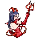 Sticker 😉 Miss Devil