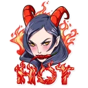 Sticker 🌶 Miss Devil