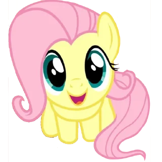 Sticker 😃 @H6ILS6T6N fluttershy :: @fStikBot