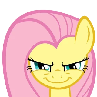 Sticker 😊 @H6ILS6T6N fluttershy :: @fStikBot