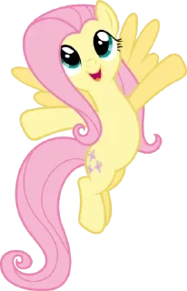 Sticker 😀 @H6ILS6T6N fluttershy :: @fStikBot