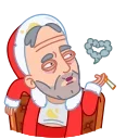 Video sticker 😘 Bad Santa