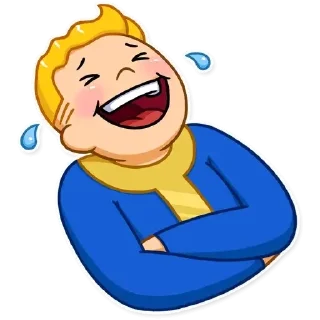 Sticker 😊 Fallout Vault Boy