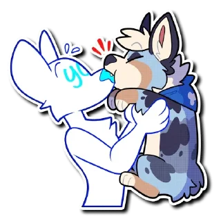 Sticker 😮 Kipi Furry 🦊 — @stckrRobot