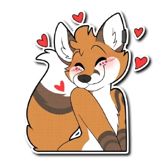 Video sticker ❤ Kipi Furry 🦊 — @stckrRobot